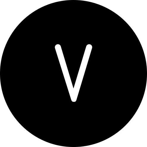 Letter v