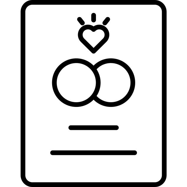 Wedding invitation