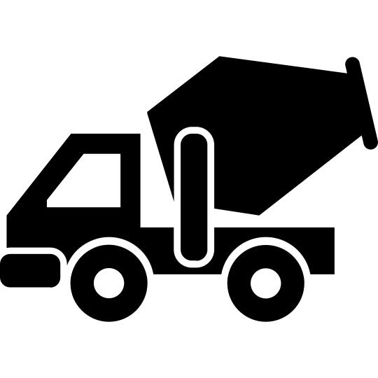 Construction vehicle for concrete transportation