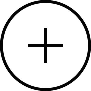 Thin add button