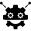 Robocog logo of a robot with cogwheel head shape