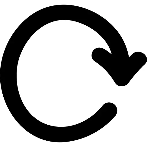 重复手绘圆形箭头符号