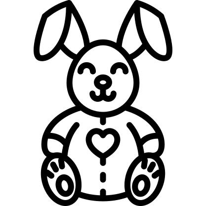 可爱的小兔子