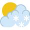 Morning snow