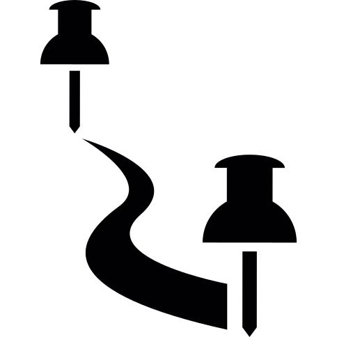Push pin guide