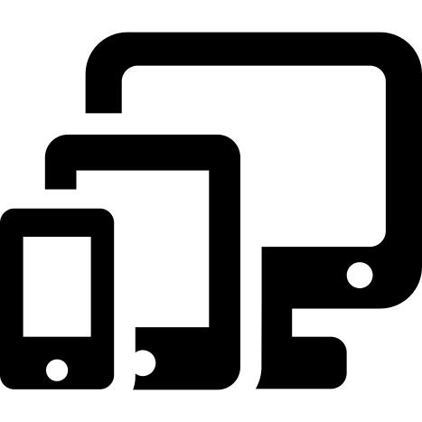 Smartphone Tablet and Television