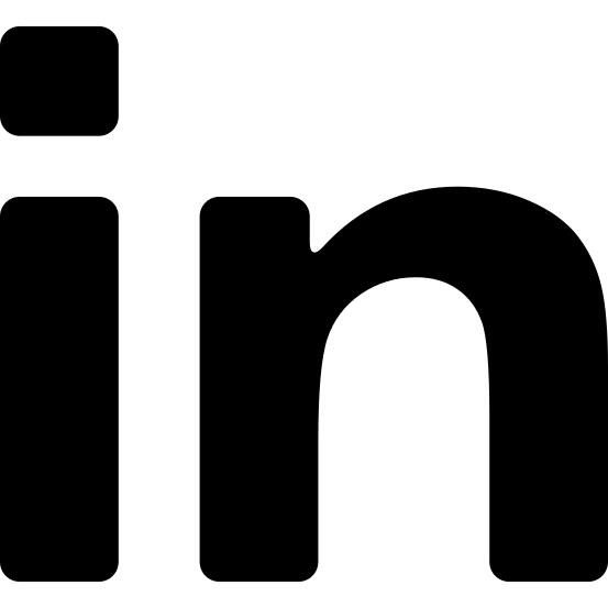 Linked in logo of two letters