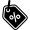 Discount label interface commercial symbol with percentage sign