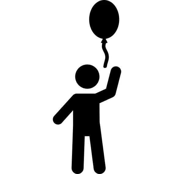 Child with a balloon