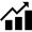 Money graph with up arrow