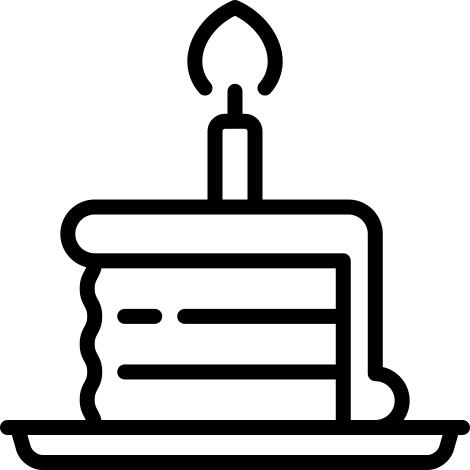 生日蛋糕片