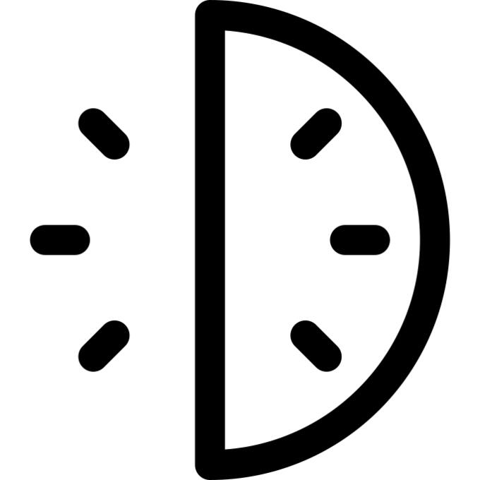 Half an hour