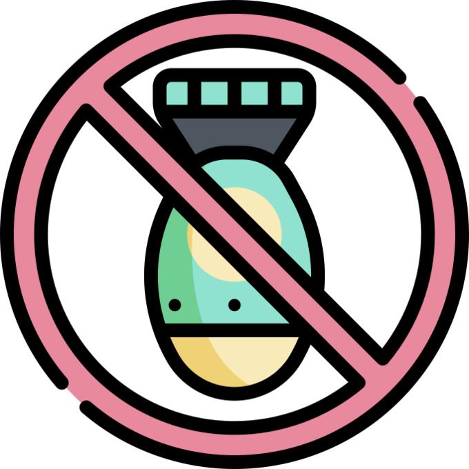 No bombs