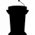 Podium silhouette with microphone for presentation