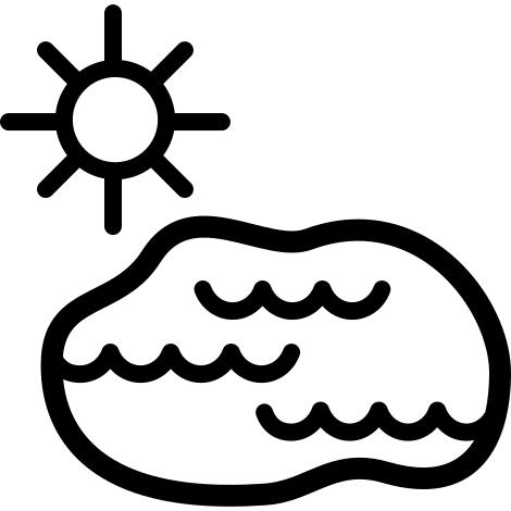 Sun and Lake