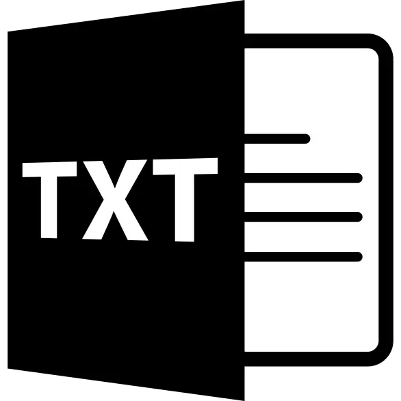 TXT open file format