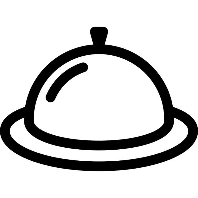 Dinner Tray with cover