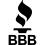 BBB Better Business Bureau logo with a flame