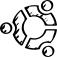 Ubuntu sketched logo