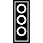 Traffic light silhouette variant