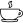 Coffee cup outline