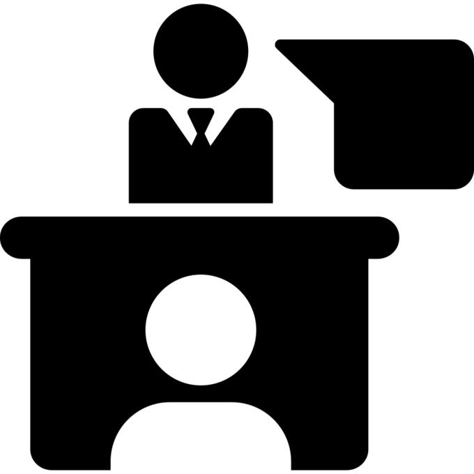 Person searching for a job