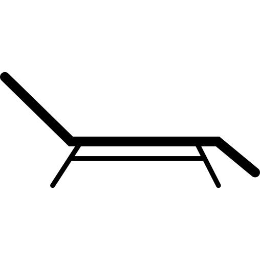 Yard deck chair