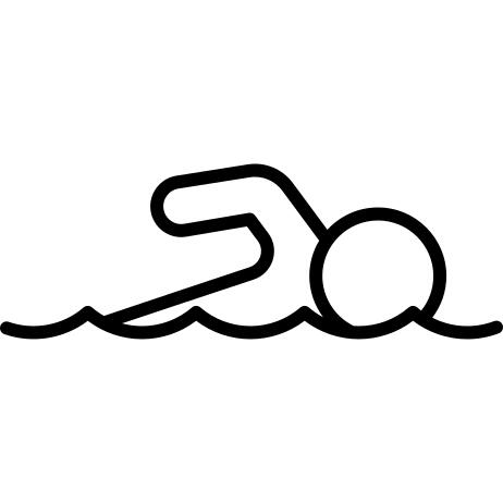 Man Swimming