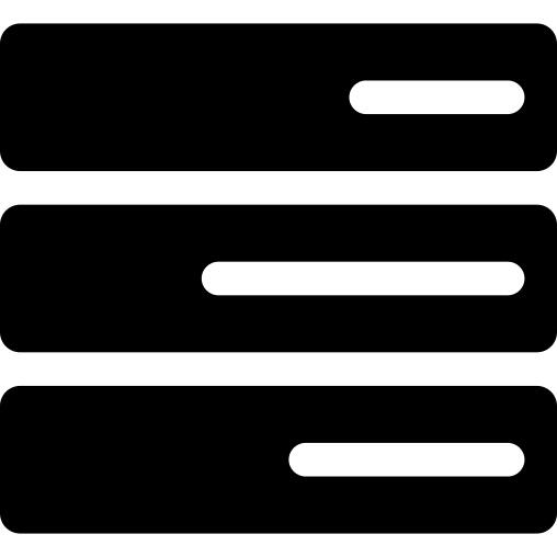 Three rectangles symbol