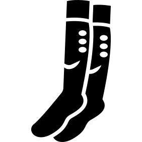 Football player long socks