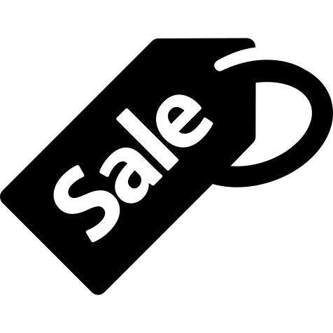 Sale commercial label