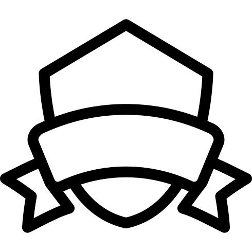 Shield with Banner