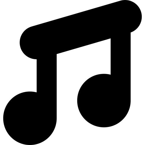 Musical eighth notes