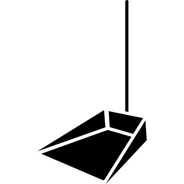 Shovel to clean house floors