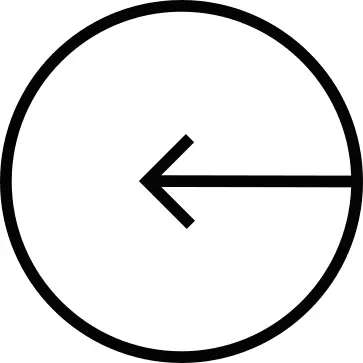 Circle with Left Arrow