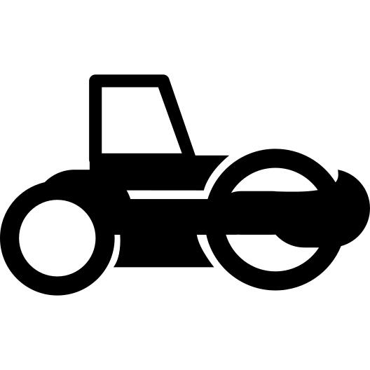Road roller tractor