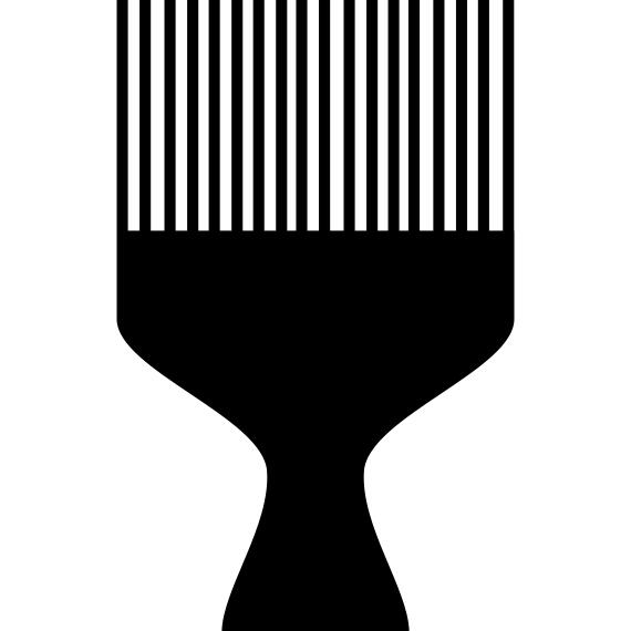 Comb tool for curled hair