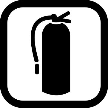 Fire extinguisher signal