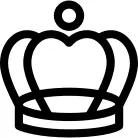 Royalty elegant vintage crown