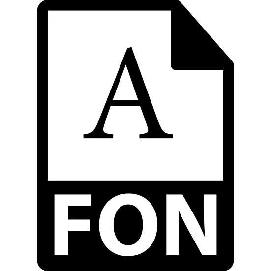 Fon file format symbol