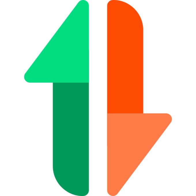 Up and down arrows