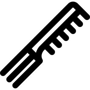 Pitchfork comb