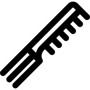 Pitchfork comb