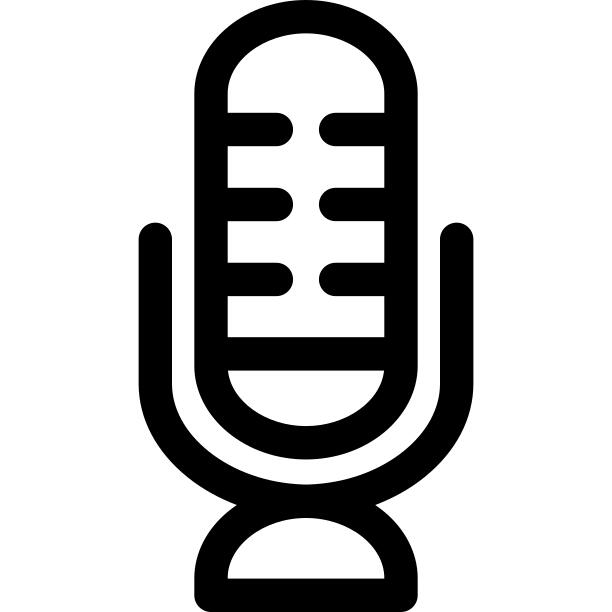 Old Radio Microphone