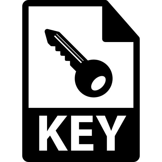 KEY file format variant