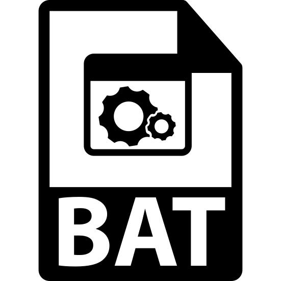 BAT file format symbol