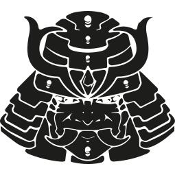 Samurai head of Japan