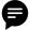 Circular black speech bubble with text lines