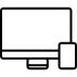 iMac desktop computer with mouse