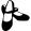 Flamenco female black shoes